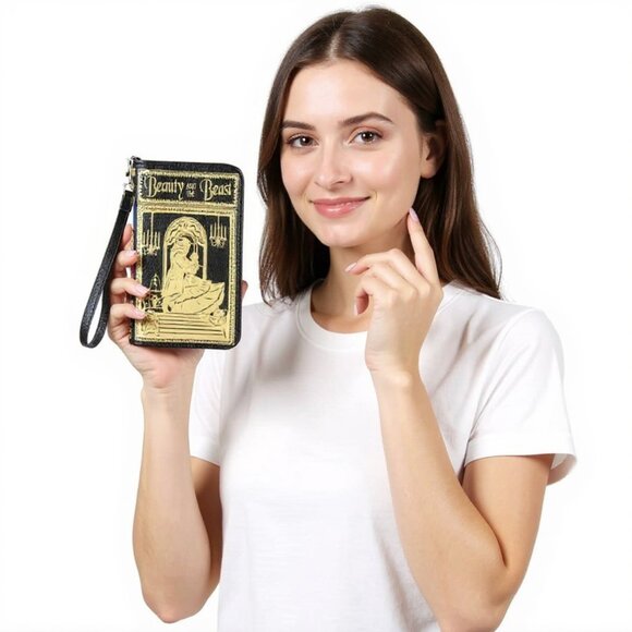 Beauty and the Beast Book Cover Wallet - Book Lover Gifts - Picture 2 of 7